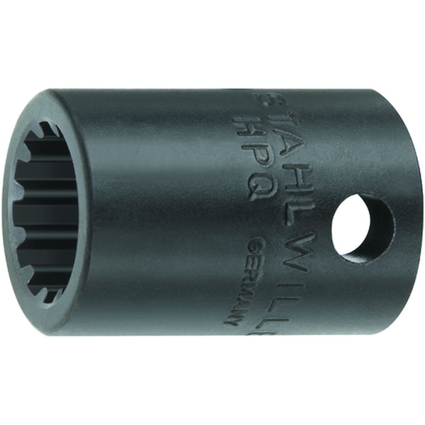 10 mm (3/8") Socket spline-drive Spline Size 7/16 " L.28 mm, 22410028